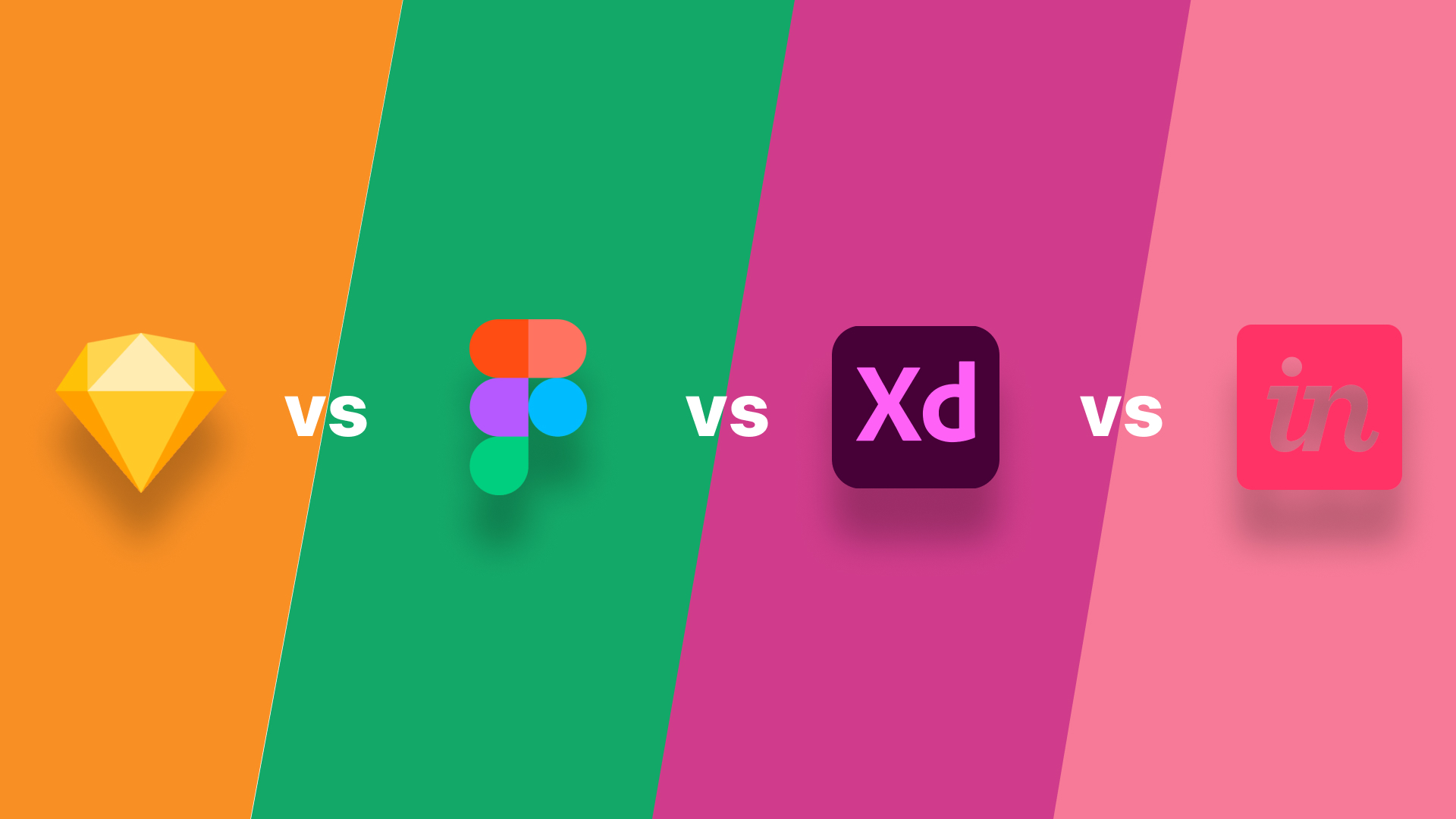 Adobe XD vs Sketch vs Figma vs InVision